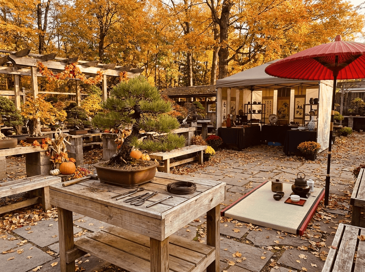 Herbstfest im Bonsai Zentrum Heidelberg