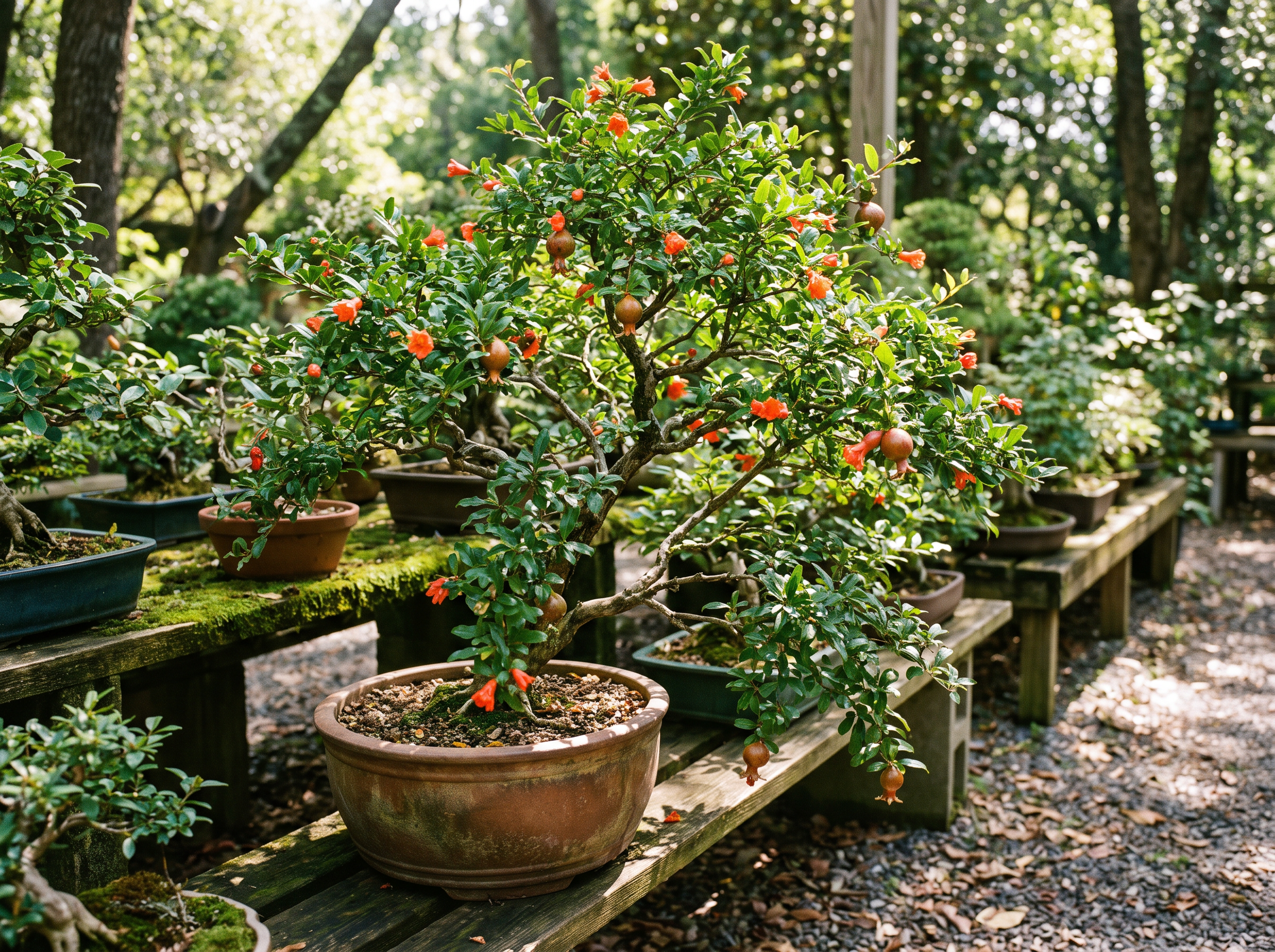 Pomegranate Bonsai