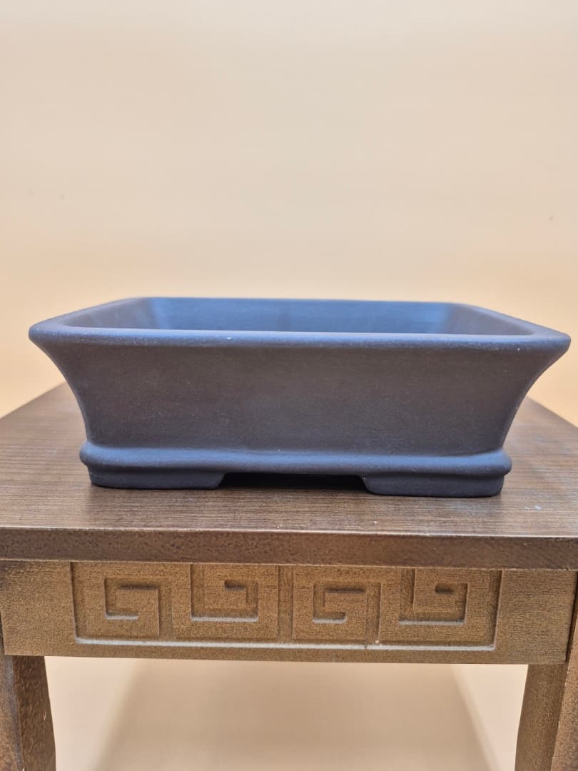 Pot à bonsaï 19 x 14 x 6 cm marron