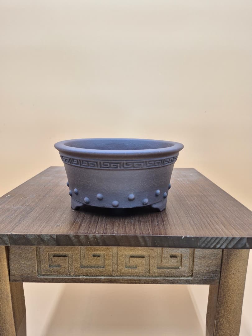 Bonsai-Schale 15 x 15 x 7 cm braun