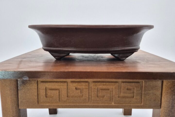 Bonsai Pot Set 2 Oval 24 x 17 x 6,5 cm