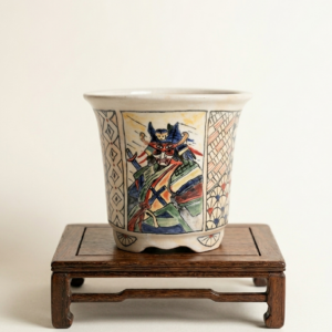Kuroiwa Haruki - Ceramic Bonsai Pot “The Samurai”