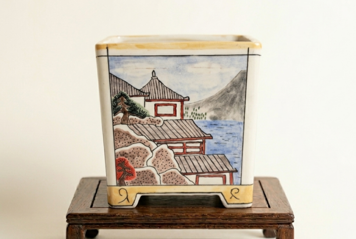 Kuroiwa Haruki - Ceramic Bonsai Pot 