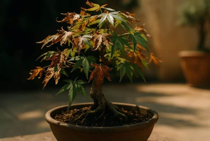 Acer Bonsai Burned Leaves: Why Japanese Maples Suffer in the Sun