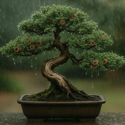 Maladies Fongiques sur Bonsaï de Genévrier : Quand la Pluie Devient un Problème