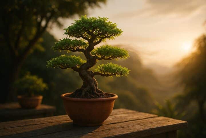Bonsai Standort Sommer: Sonne, Schatten und Sirocco